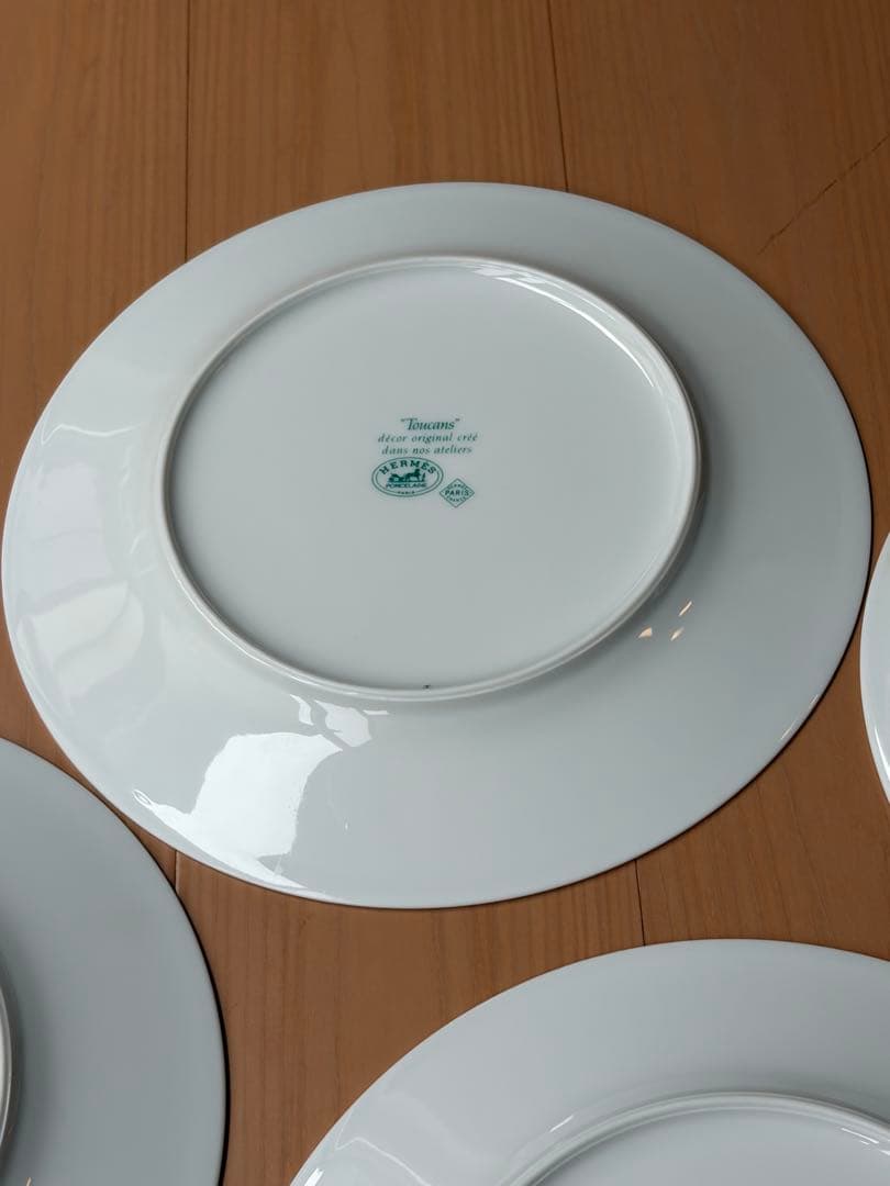 美品 エルメス トゥカン プレート 21.5cm