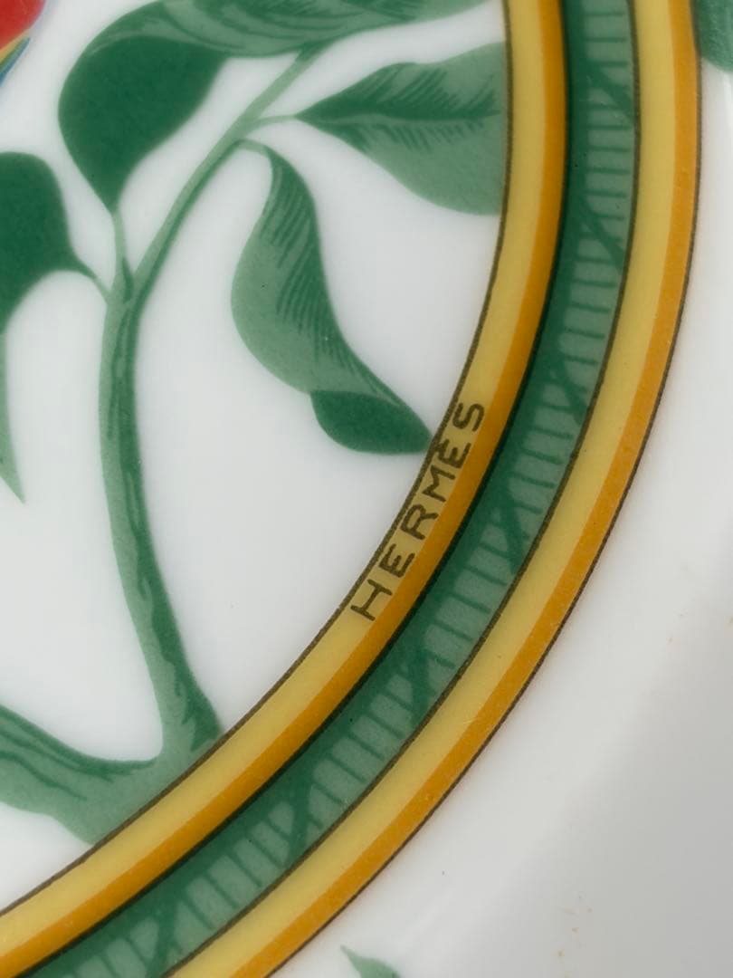 美品 エルメス トゥカン プレート 21.5cm