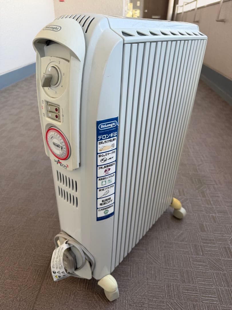De'Longhi デロンギオイルヒーター D091549EFS - メルカリ