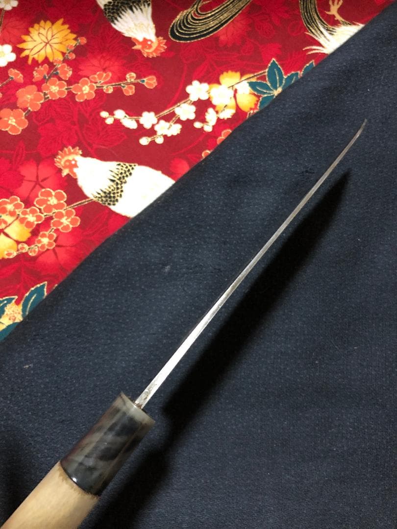 研ぎ済み】VG10本割込み 本荘国行 三徳包丁 和包丁 ナイフ 料理 釣り