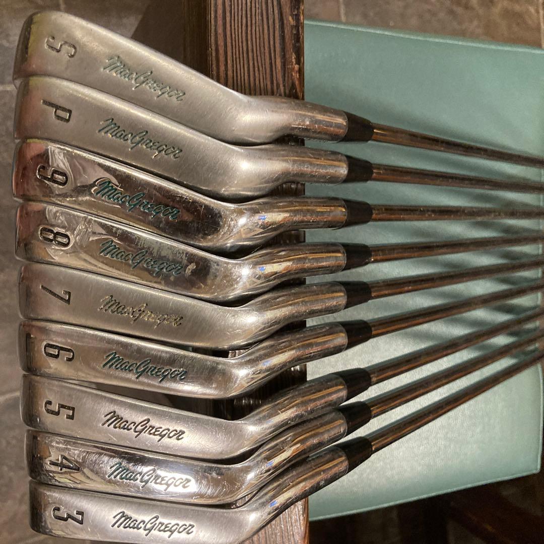 マグレガーアイアンセット‼️全9本セット‼️3番からP・S‼️気まぐれ
