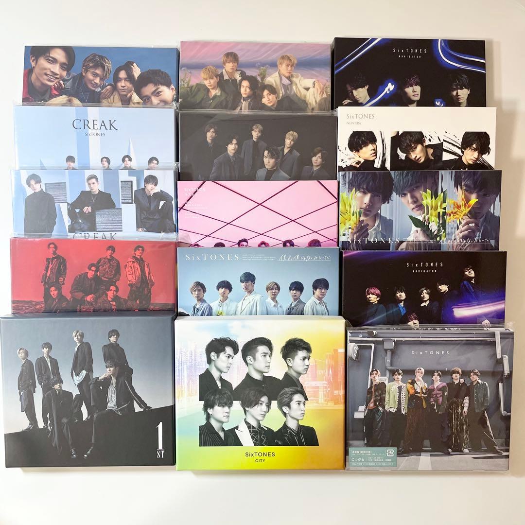 SixTONES CD シングル アルバム まとめ売り 初回盤 通常盤 - メルカリ