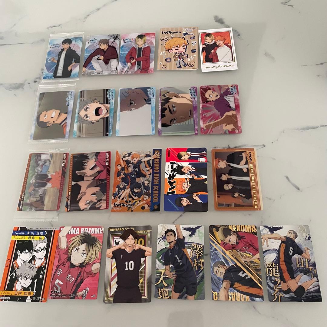 ハイキュー‼︎カード21枚まとめ売り - メルカリ