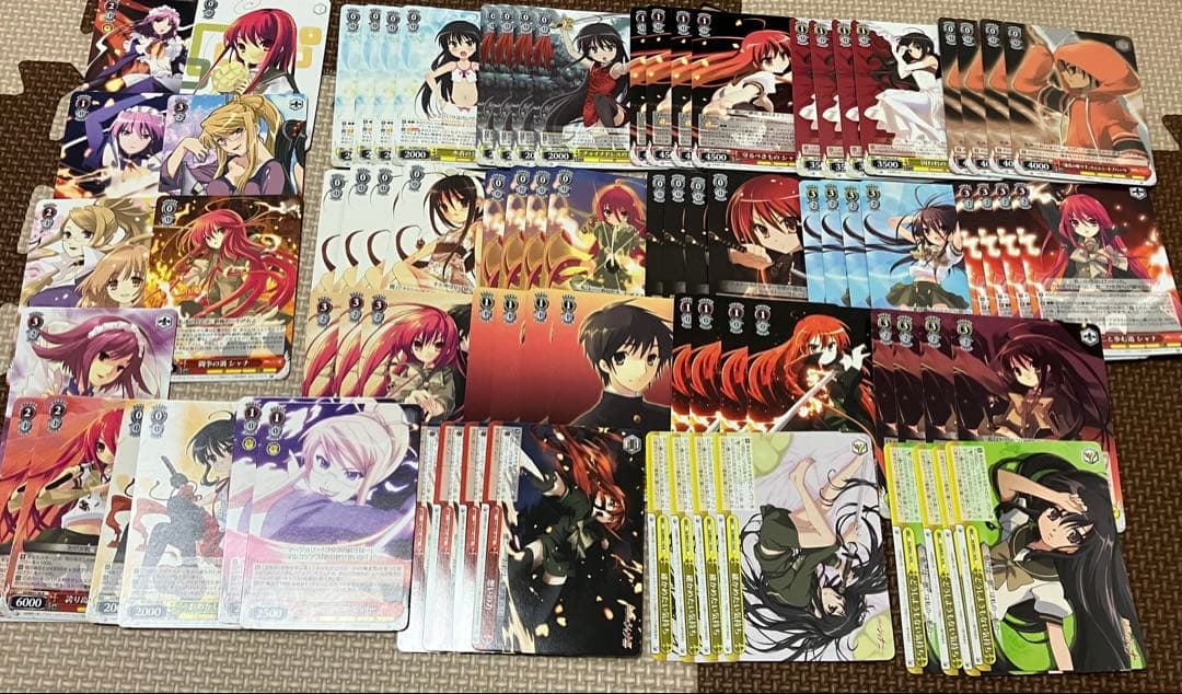 ヴァイスシュヴァルツ　WS デッキ　灼眼のシャナ　8枝　扉枝　デッキ ヴァイス シャナ8枝デッキパラレル多数 - メルカリ