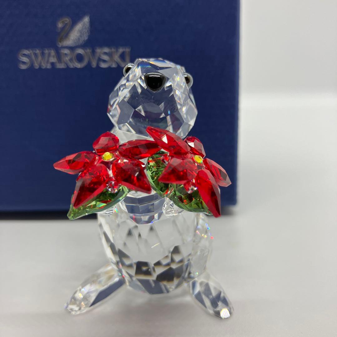 SWAROVSKI スワロフスキー うさぎ ローズ 置物 動物 クリスタル - メルカリ