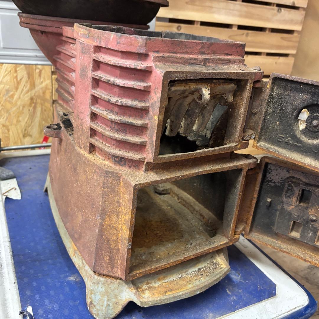 最終値下げ❗️福禄ストーブ 石炭・薪ストーブ 暖房 レトロ 当時物