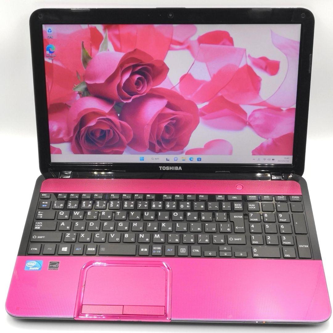 可愛いピンク♥ サクサク快適 Core i7 ノートパソコン Windows11