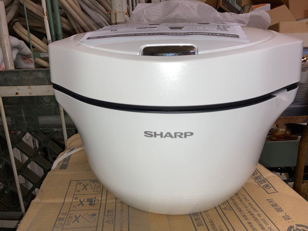 未使用品 SHARP ヘルシオ ホットクックKN-HW16-W 2022年製 ヘルシオ ホットクック シャープ 電気無水鍋 1.6L KN-HW16H-W