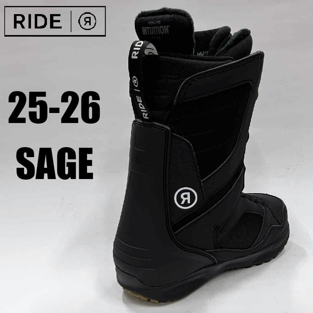 【新品】25-26 RIDE SAGE 23.5cm 女性用スノーボードブーツ
