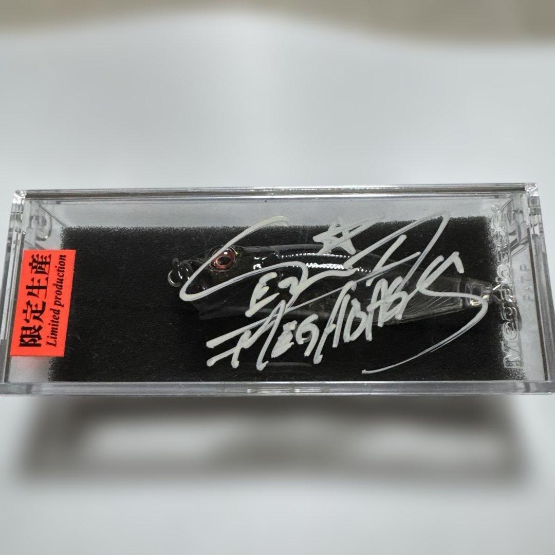 「限定生産」希少Megabass メガバスpopx キーホルダーセイナサイン入り 限定生産」希少Megabass メガバスpopx キーホルダーセイナサイン入り