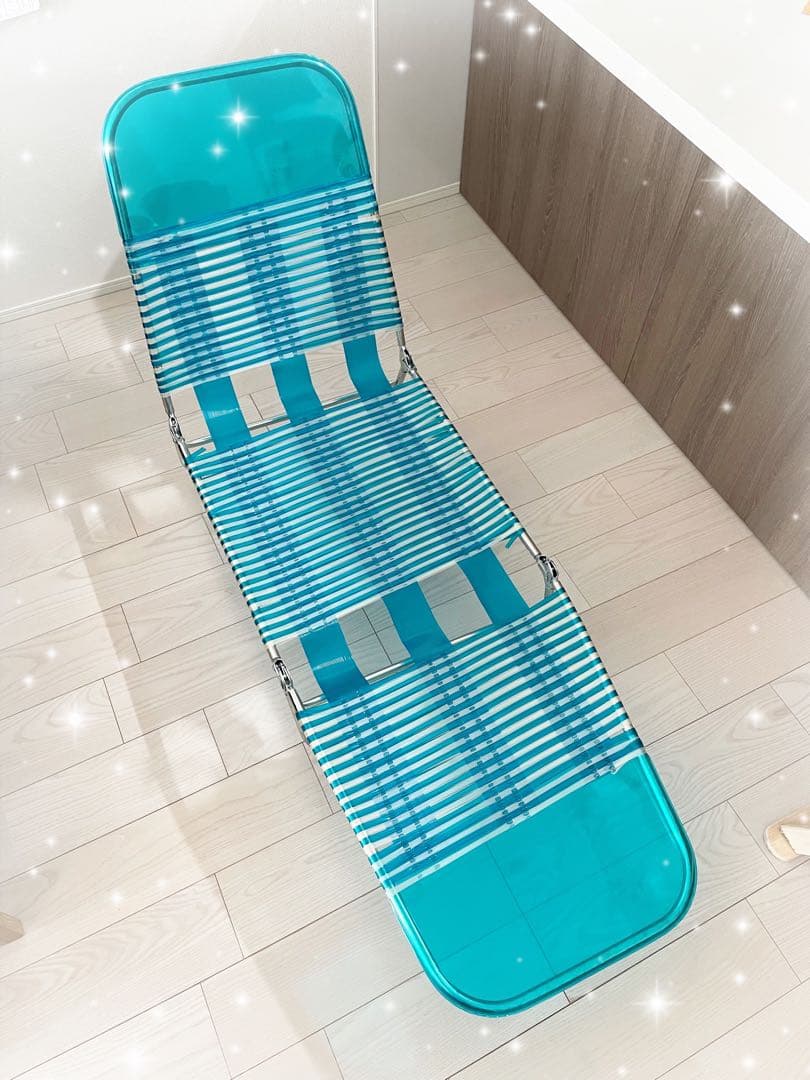 昭和レトロ チューブベッド ボンボンベッド サマーチェア サマーベッド