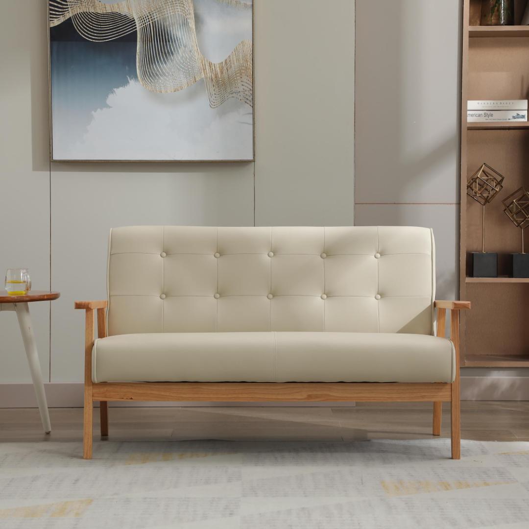 【新品】3人掛けソファ ダークブラウンPVCレザー 高級感 ソファー 三人掛け ソファ 3人掛け オフィス 待合室 応接 高級感