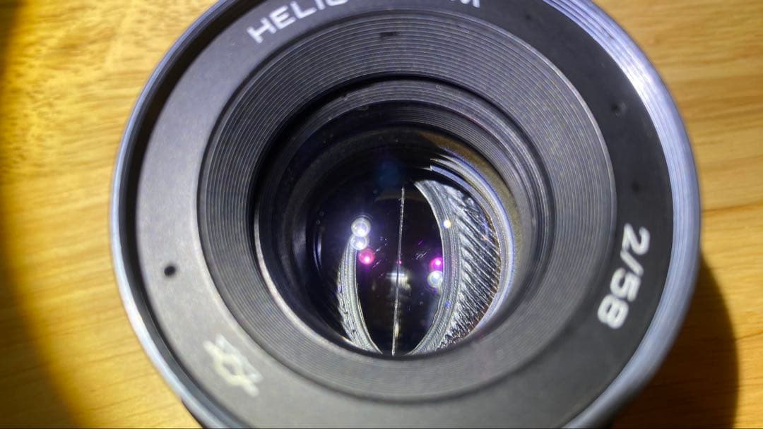 レンズ(単焦点) KMZ Anamorphic Helios 44M 2/58 Amazon.co.jp: Helios HELIOS 44 2/58mm シネモッドレンズ アナモル