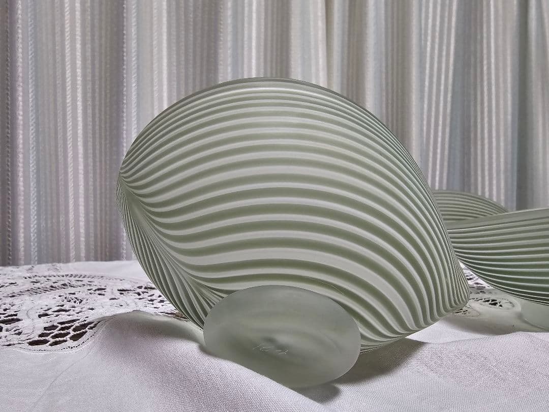 希少価値』硝子作家 石井康治作 手吹き硝子小鉢 - メルカリ