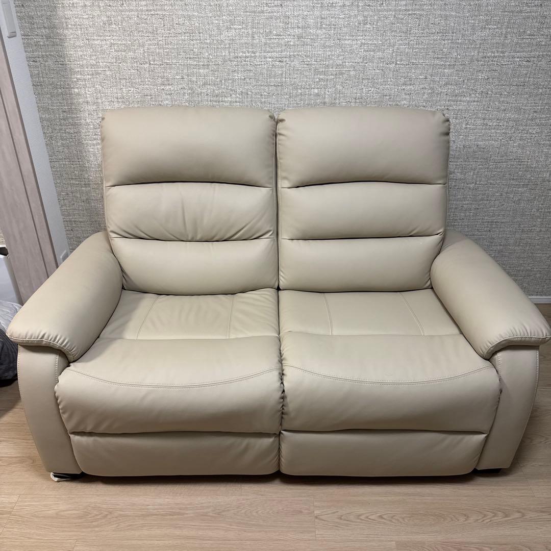 SWEDESE/ラウンジ 1pソファ 総革 デザイナーズ 未使用品 B