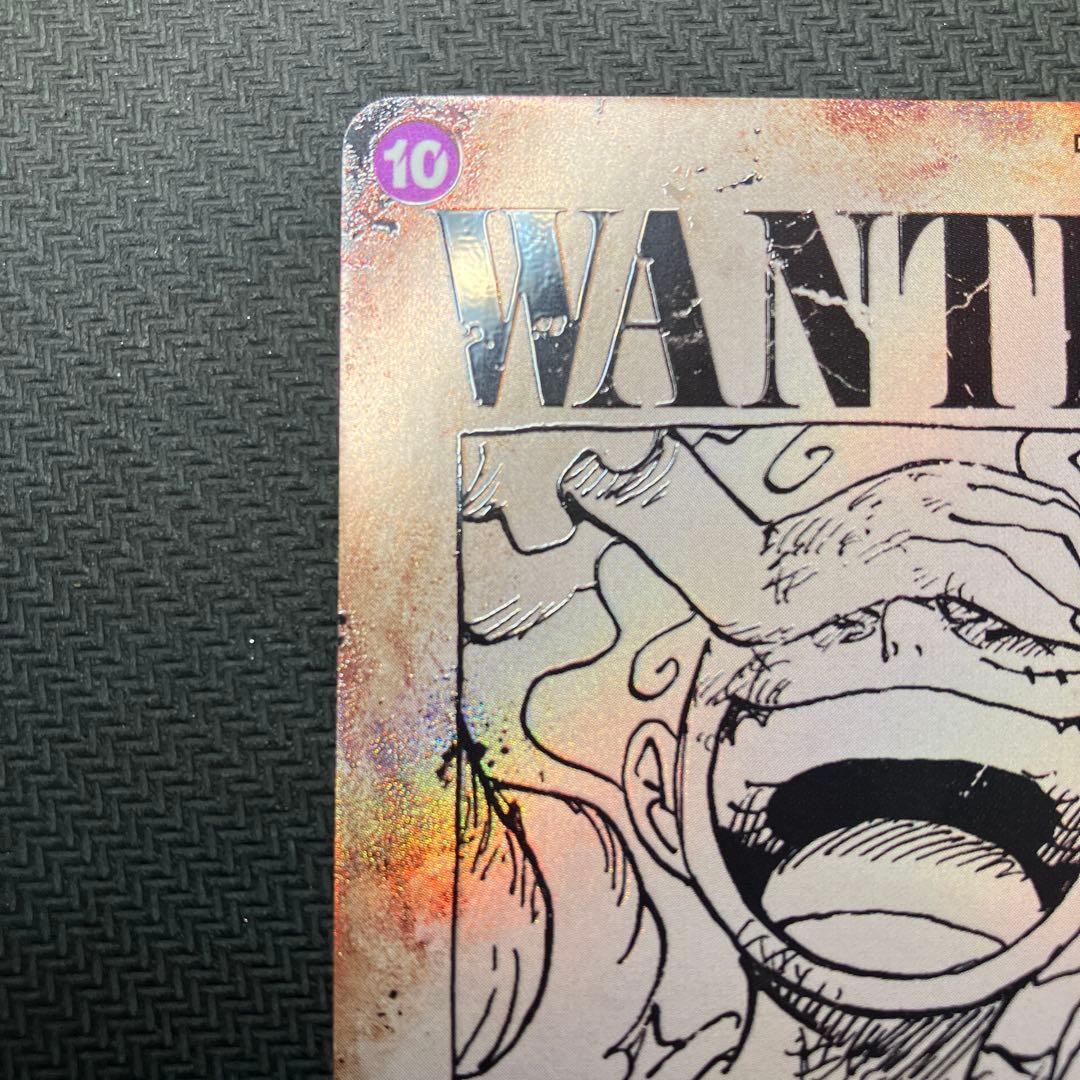 ワンピースカード ルフィ ニカ SP リーダーパラレル 手配書 新たなる