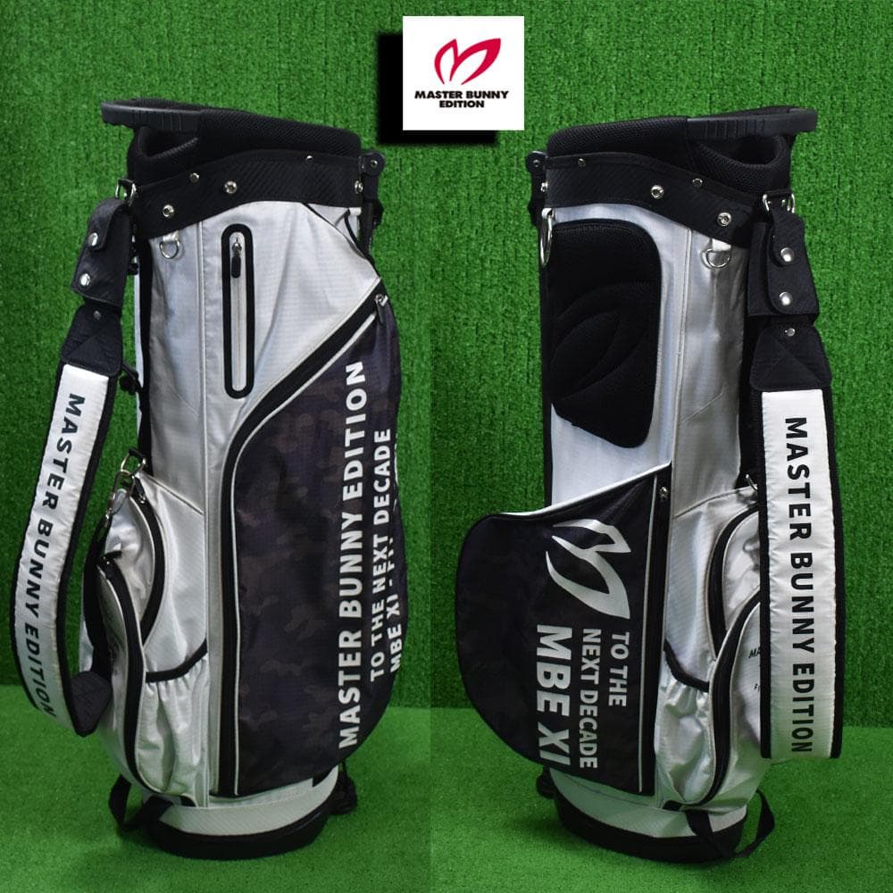 マスターバニーエディション ゴルフ キャディバッグ【ホワイト】訳あり