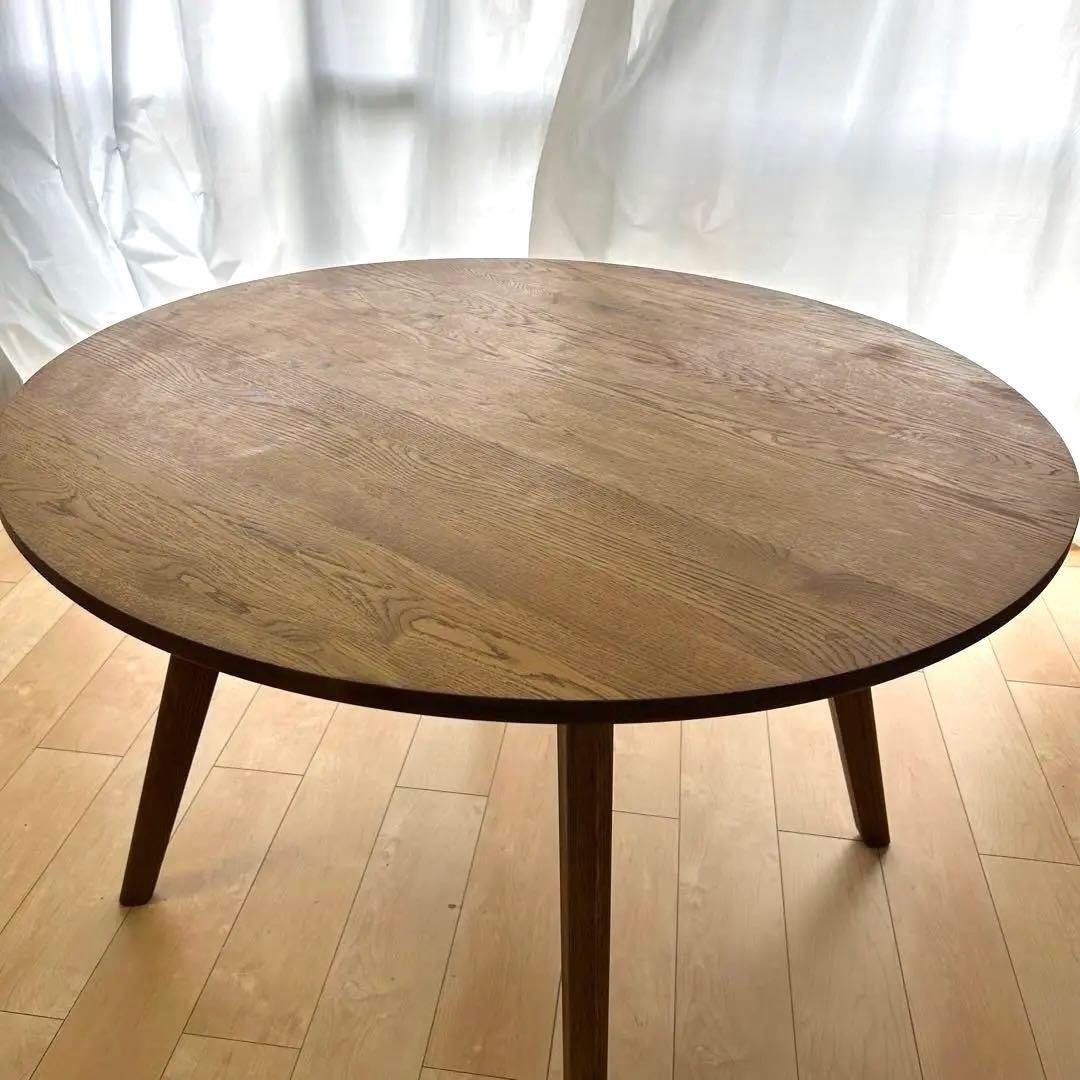 unico(ウニコ) ダイニングテーブル ADDAY(アディ) Φ1100 - メルカリ