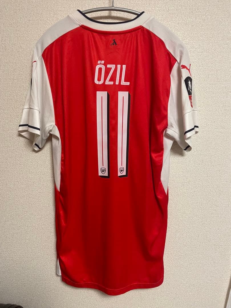 A*Z様 エジル アーセナル ホームユニフォーム 16-17 FAカップ決勝 PUMA アーセナル 16/17 ユニフォーム ホーム CUP戦用 半袖 レプリカ