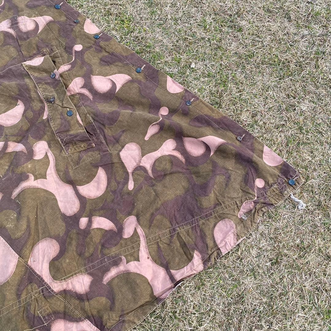 超レア】ハンガリー軍幕 初期型 扇型 1枚① 迷彩 ハリケーンカモ