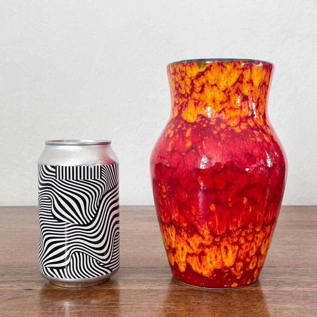 ドイツ Scheurichの花瓶 】ミッドセンチュリー ヴィンテージ 324