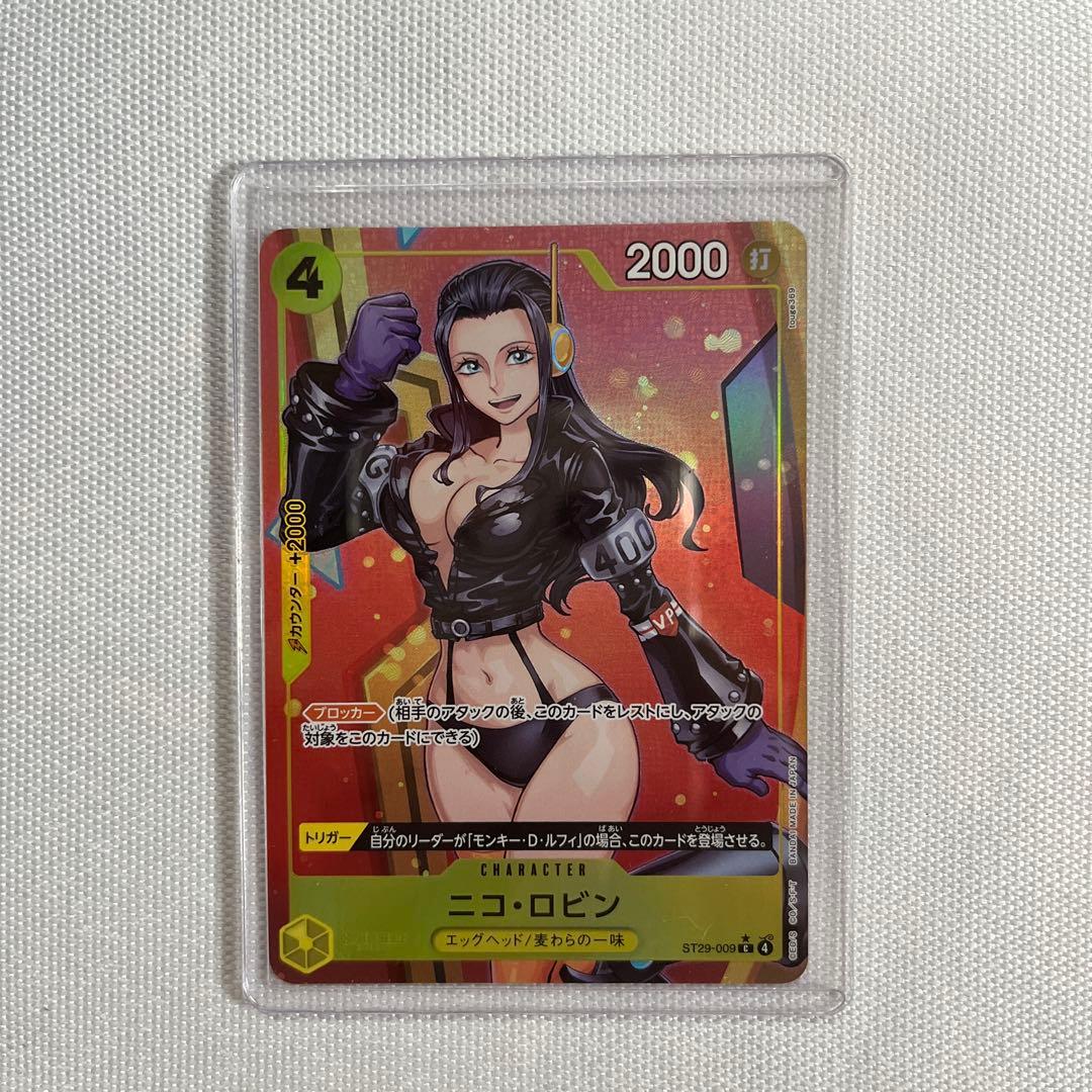 ニコ・ロビン パラレル ST29 009 スタートデッキEGGHEAD - メルカリ