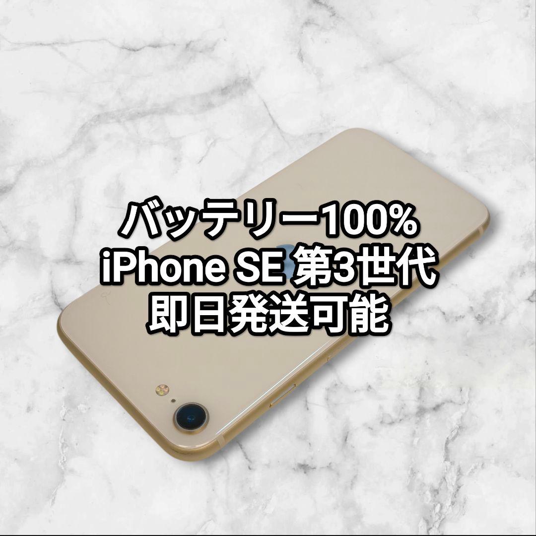 バッテリー100% iPhone SE 第3世代 64GB 213 - メルカリ