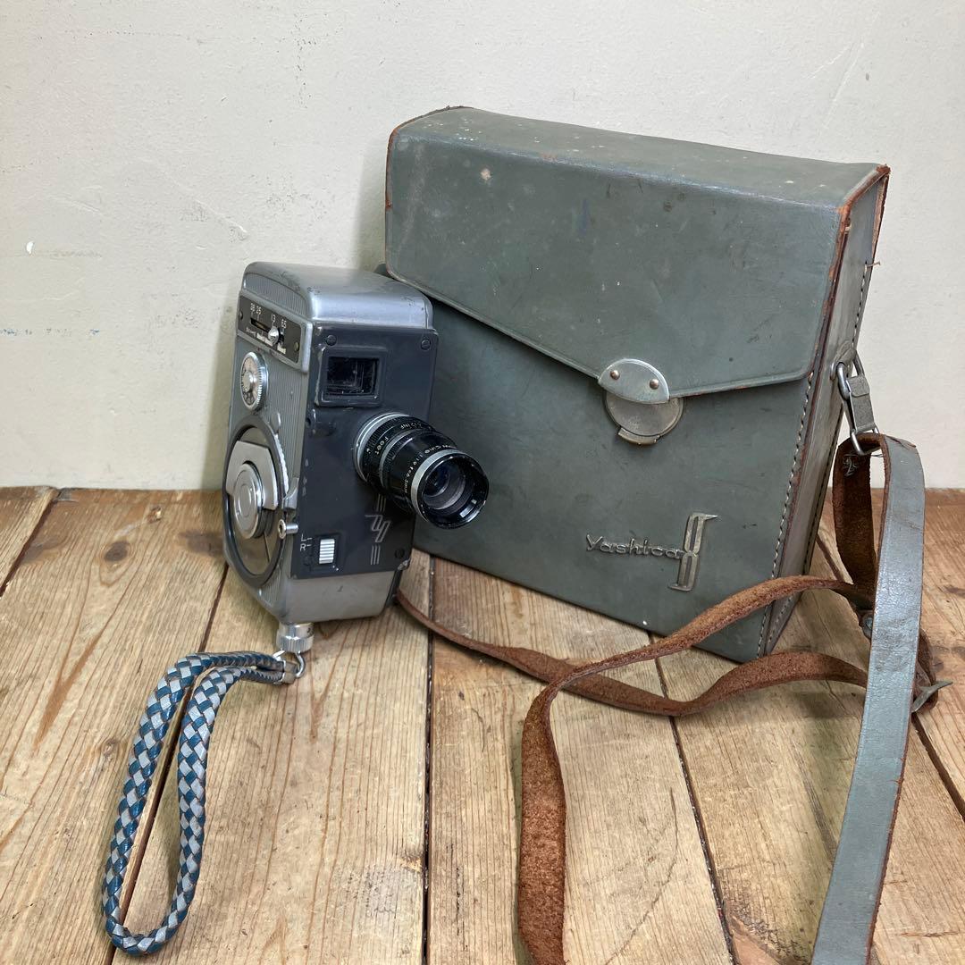 A-壁 YASHICA-8 ヤシカ 8mm フィルムカメラ ビンテージ ジャンク