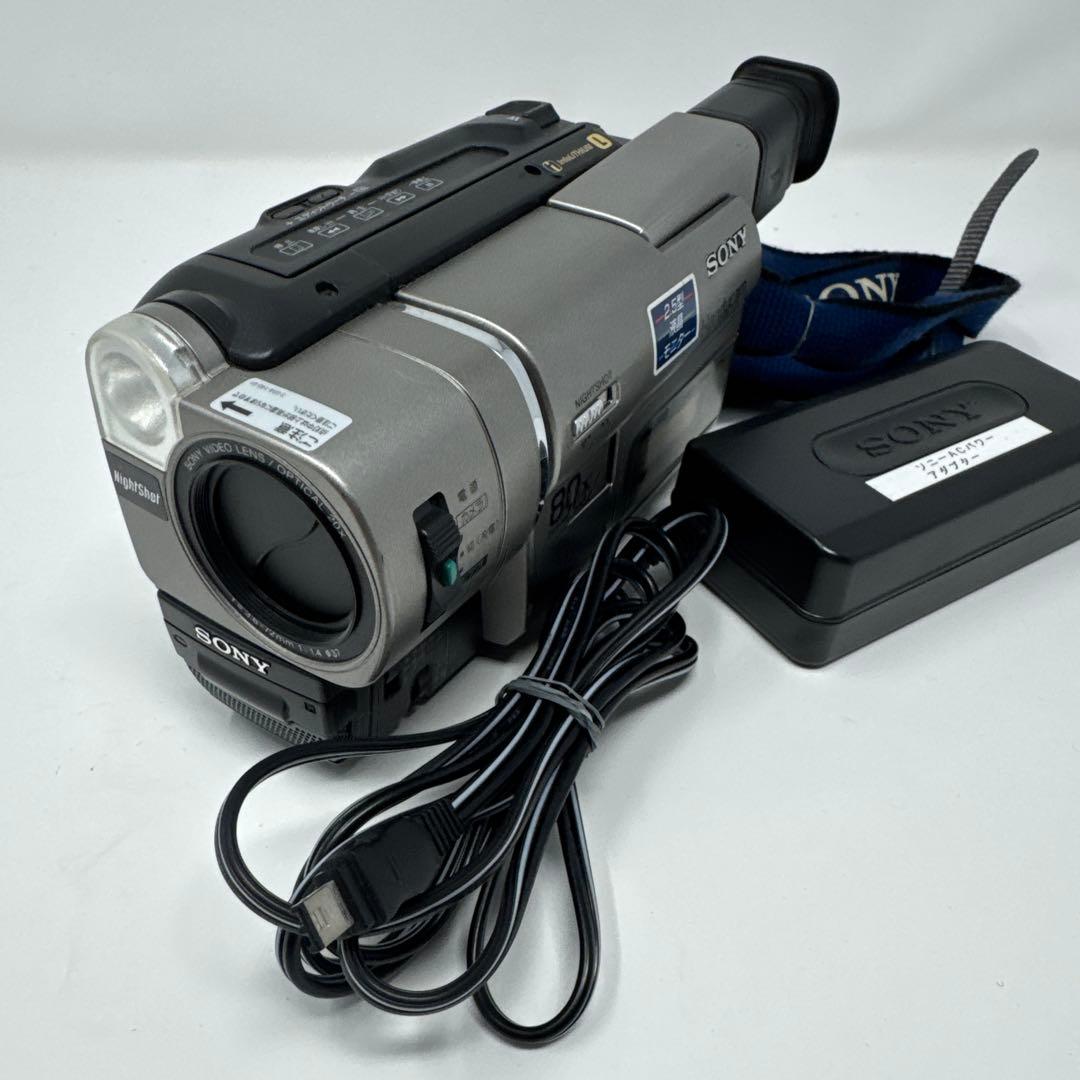 ジャンク】SONY ハンディカメラ CCD-TRV80 - メルカリ