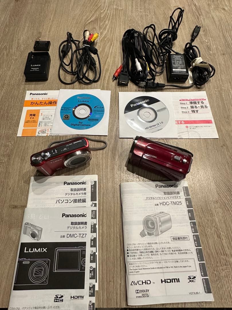 【中古美品】Panasonic パナソニック デジタルカメラ＆ビデオカメラ パナソニック(PANASONIC)|デジタルハイビジョンビデオカメラ|【ハード