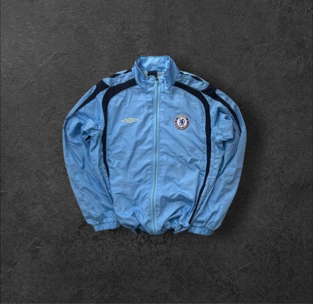 Umbro チェルシーFC ナイロンジャケット 水色 - メルカリ