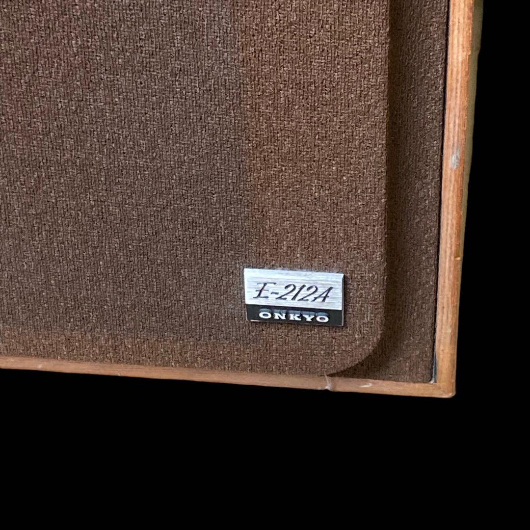 ONKYO E-212A スピーカーシステム ビンテージ レトロ 希少 - メルカリ