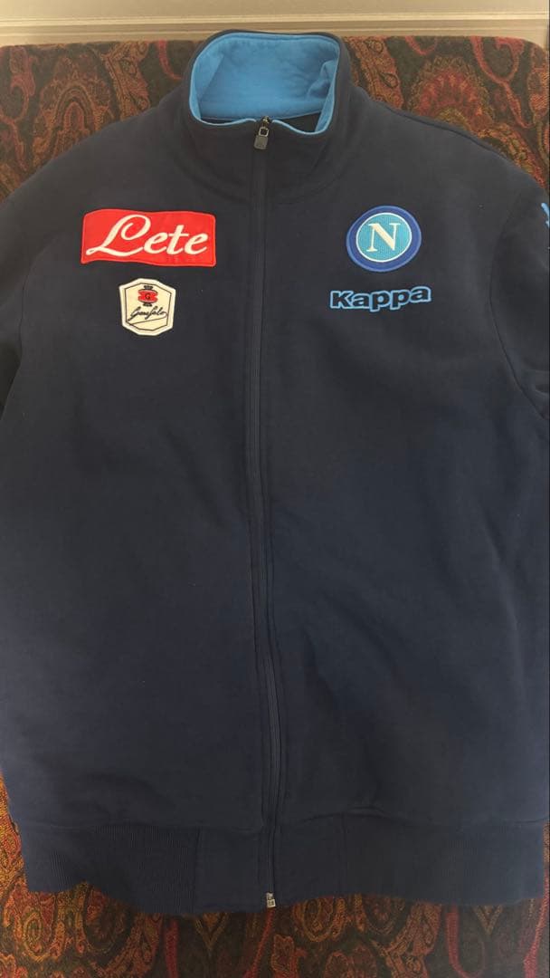 Kappa SSC Napoli ジャージ X LARGE ネイビー - メルカリ