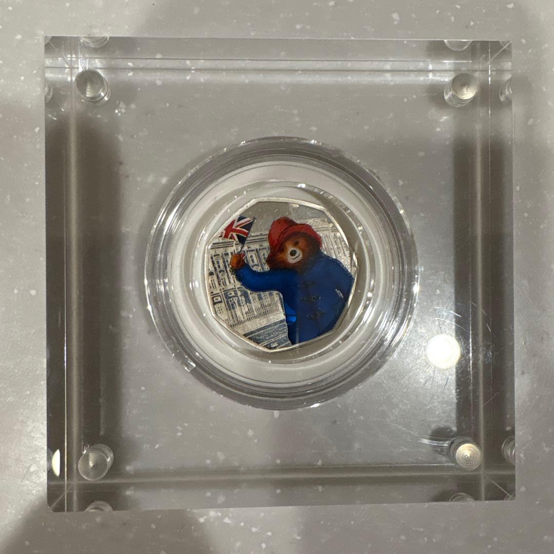 パディントン2018 50p銀貨 - メルカリ