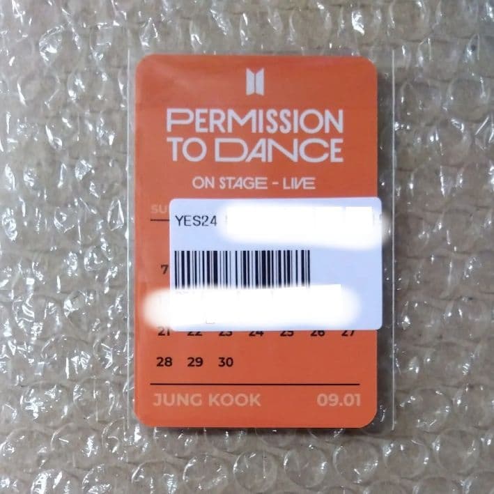 BTS PTD Yes24特典 JUNGKOOK ジョングク ラキドロ トレカ - メルカリ