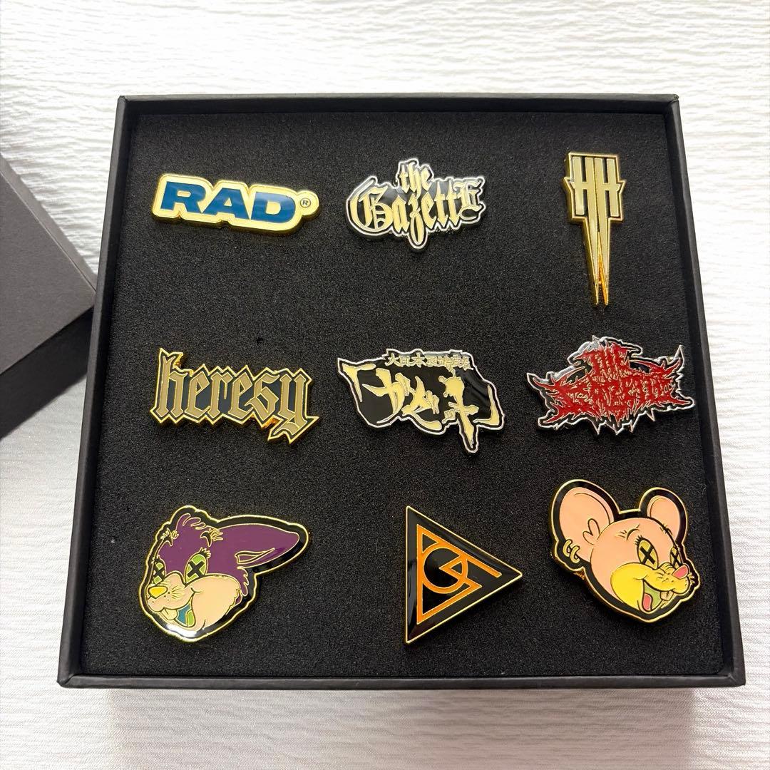 the GazettE 20TH ピンバッジセット - メルカリ