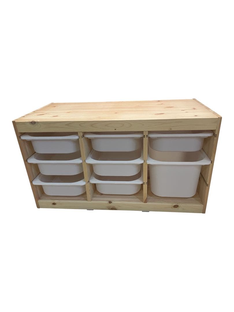 IKEA TROFAST トロファスト 収納コンビネーション TROFAST トロファスト 収納コンビネーション, ホワイト ライトオレンジ