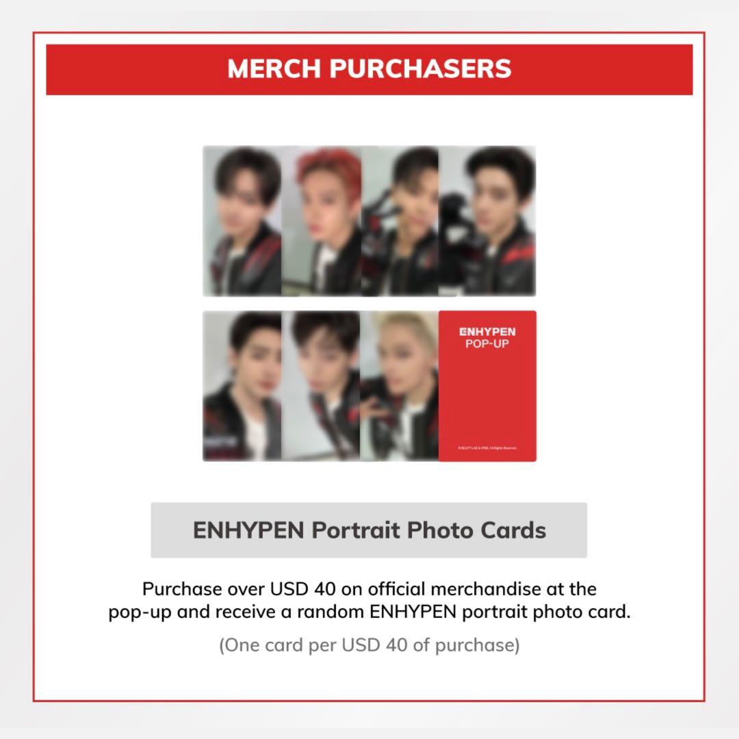 ENHYPEN ジェイク POPUP ロサンゼルス限定 特典 トレカ - メルカリ