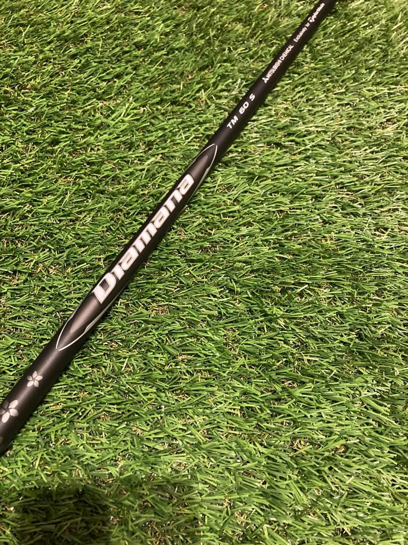 極上品 新品Diamana Mitsubishi TM 60 S ドライバーシャフトのみ 三菱
