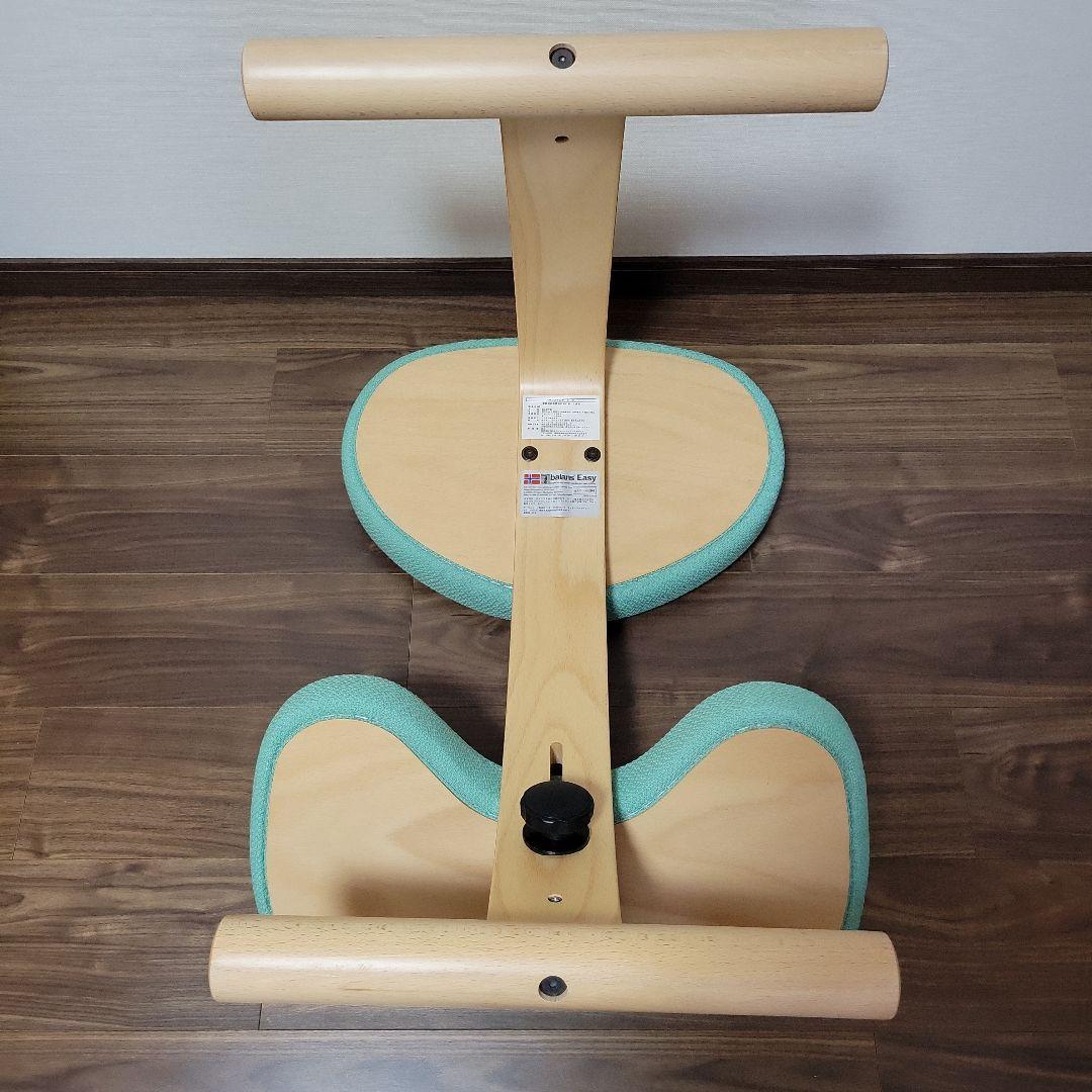 美品】バランスチェア イージー ライトグリーン 付属品すべてあります