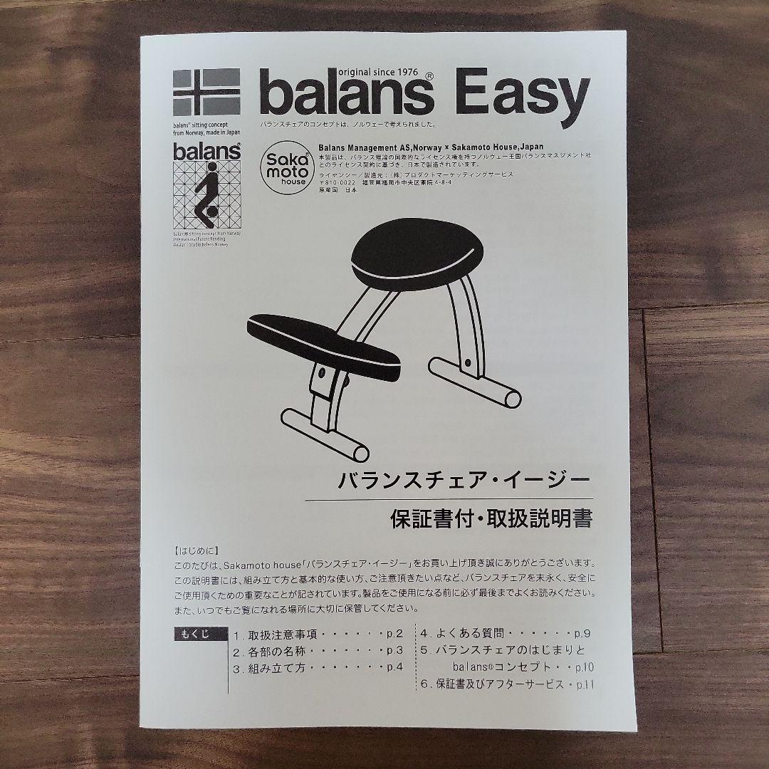 美品】バランスチェア イージー ライトグリーン 付属品すべてあります