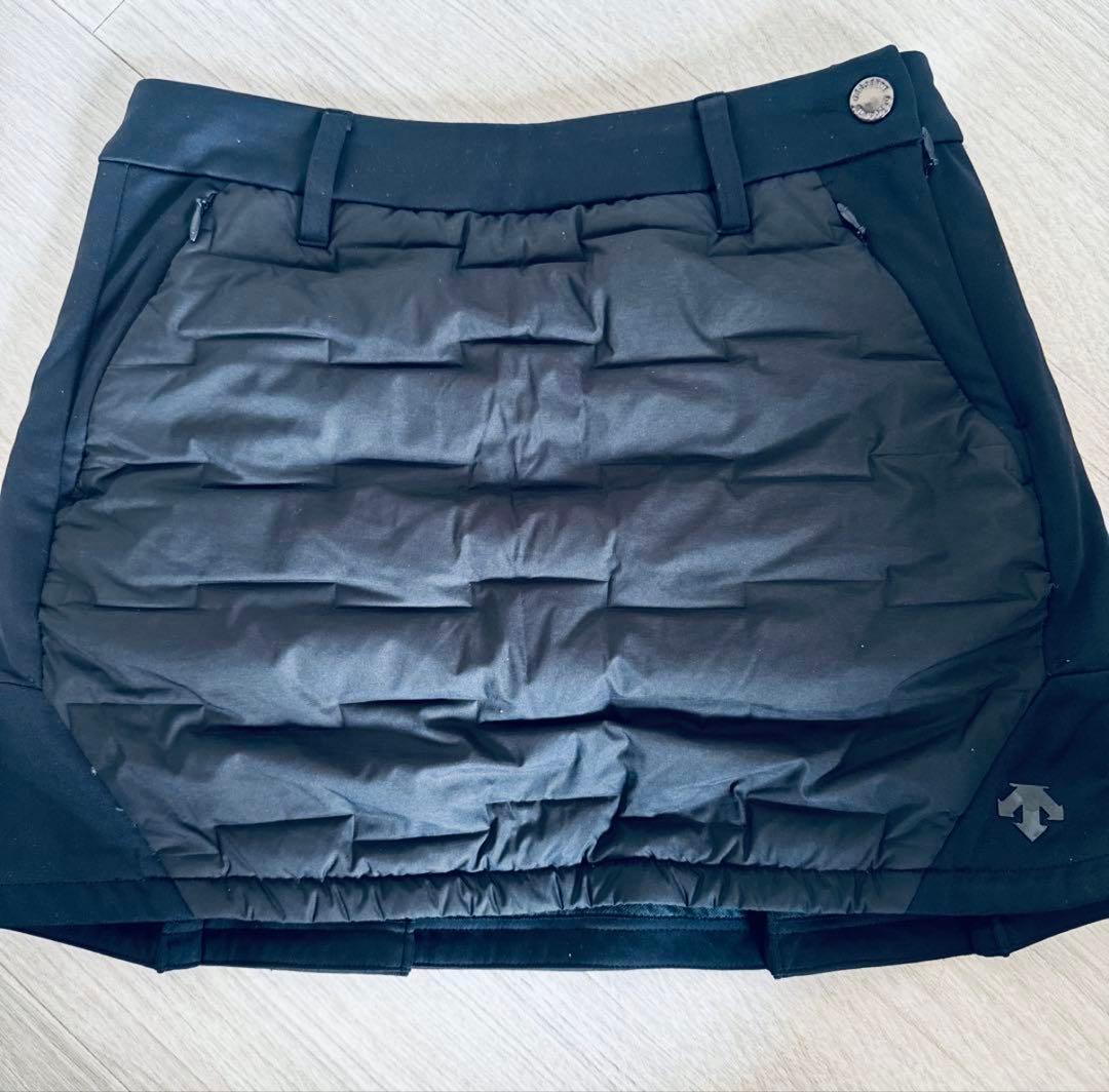 DESCENTE GOLF ダウン スカート M ブラック - デサントゴル
