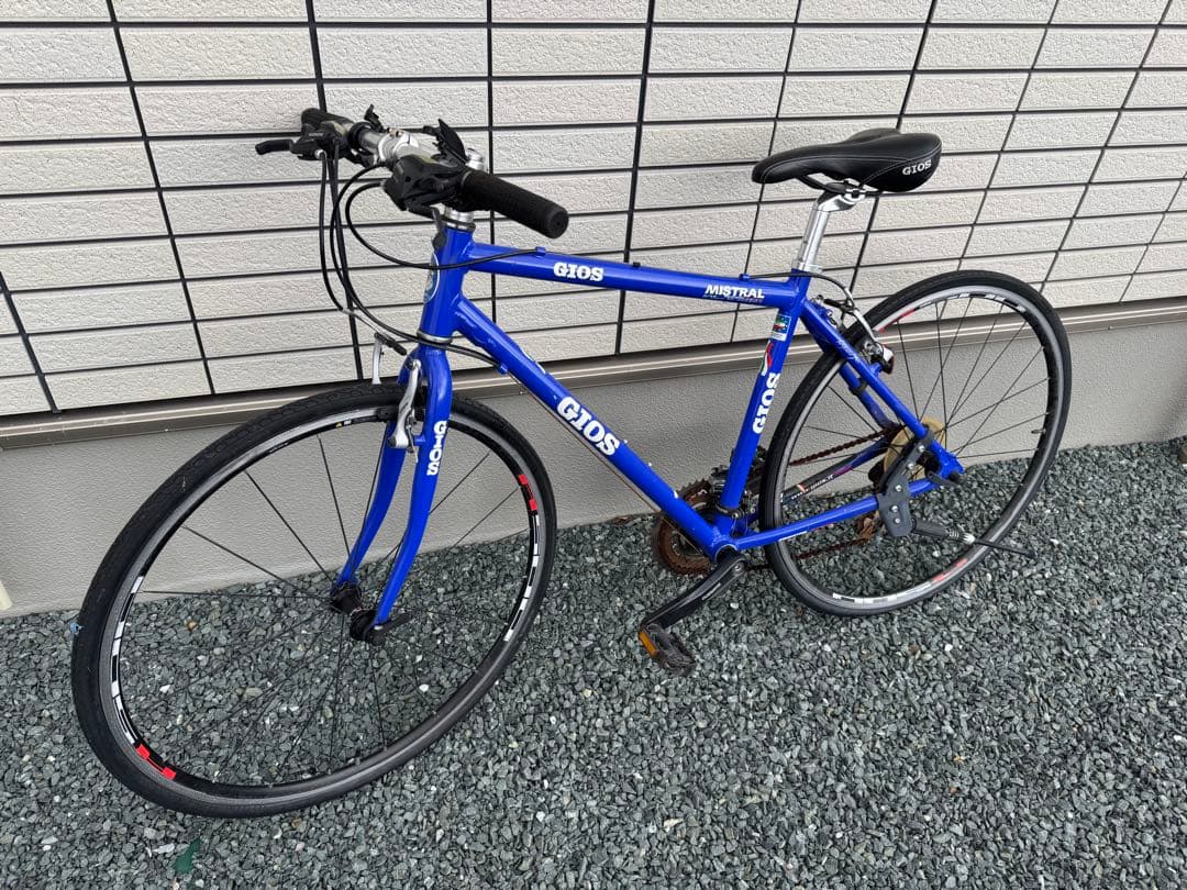 GIOS Mistral クロスバイク 青　直接取引限定 静岡県 GIOS（ジオス） 2025年モデル MISTRAL DISC SHIMANO ミストラル