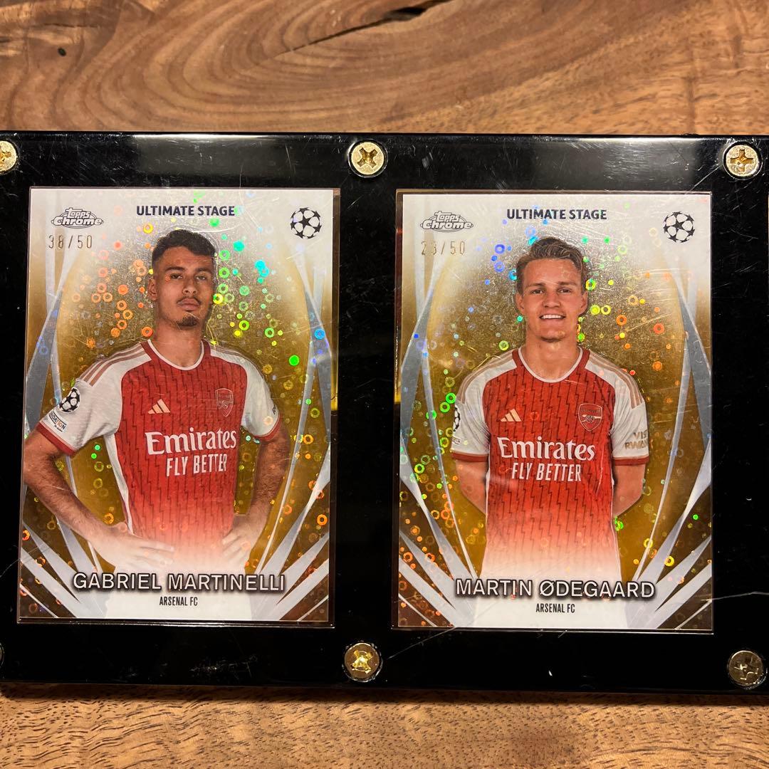topps ultimate stage ウーデゴール サカ マルティネッリ - メルカリ