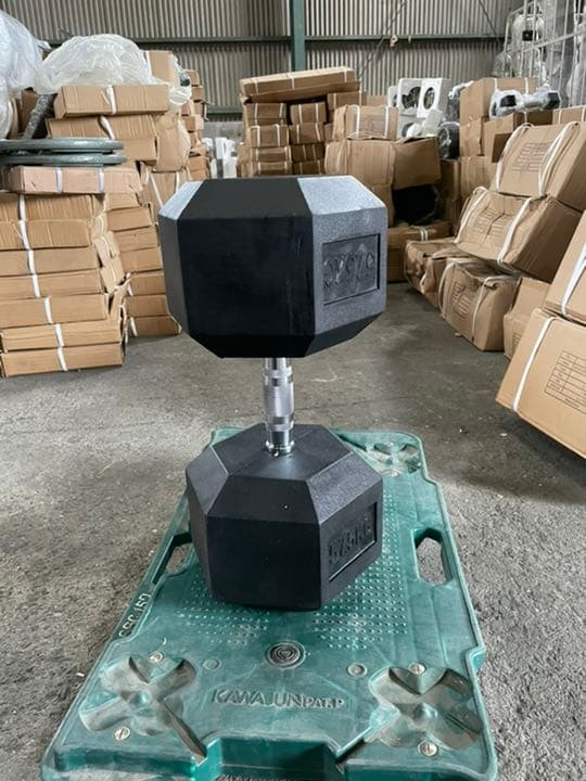 4000円割引　ラバーヘックス  ダンベル　37.5kg 47.5kg 各2個