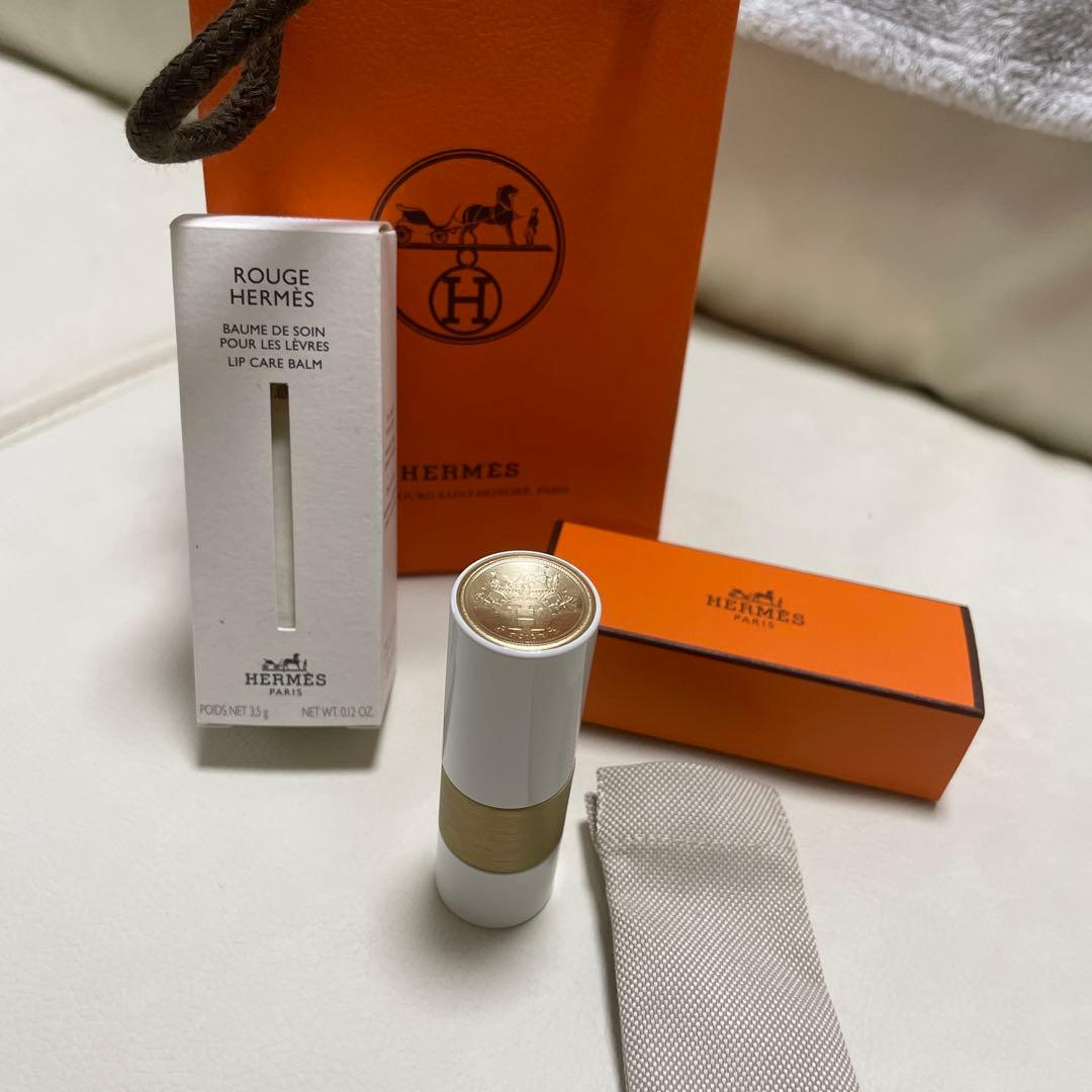 HERMES ROUGE HERMES リップバーム 3.5g - メルカリ
