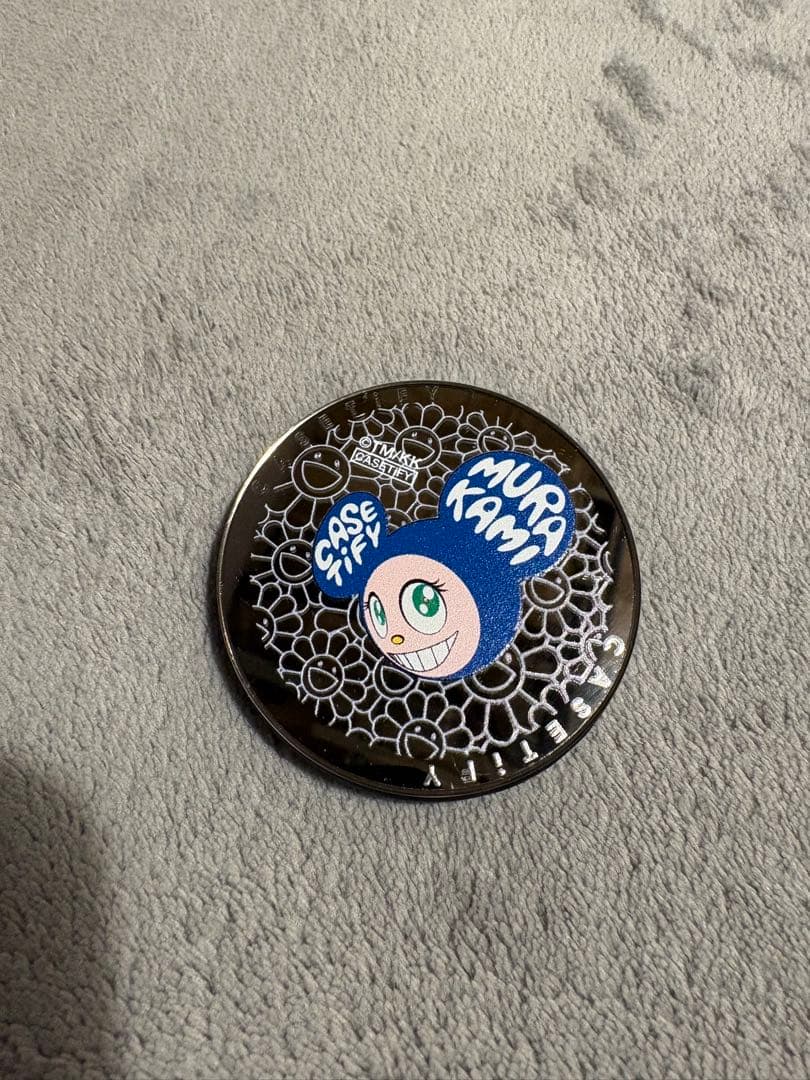 値下げ中◯希少◯CASETiFY 村上隆 コラボ スマホリング グリップ