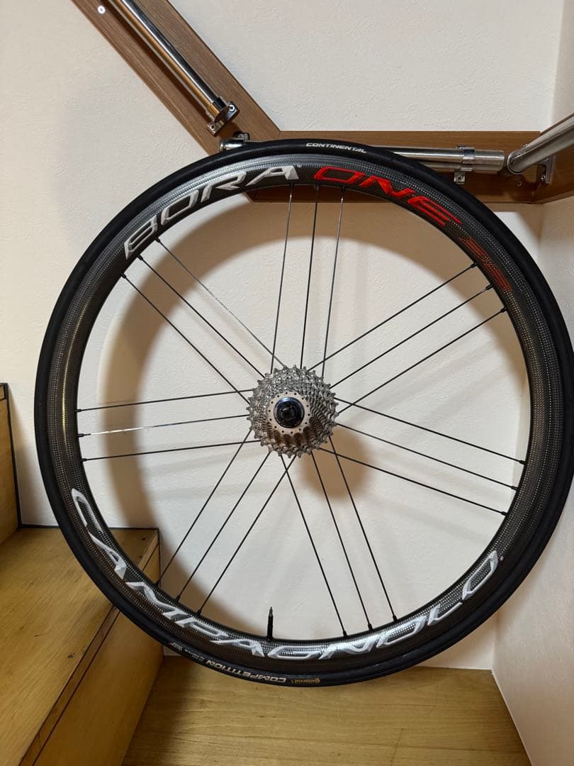 【最終値下げ】Campagnolo BORA ONE リアホイール　TU 美品 訳アリ カンパニョーロ CAMPAGNOLO ボーラワン BORA ONE 50 リア