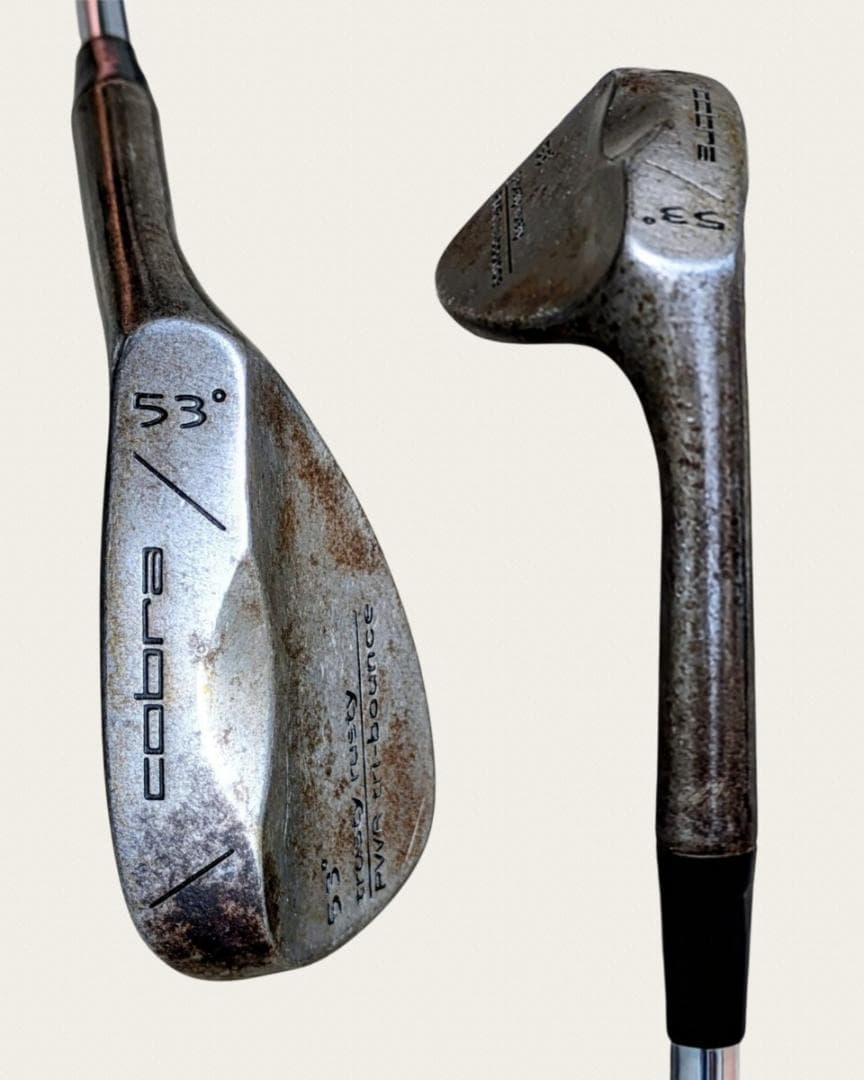 コブラCobra TRUSTY RUSTY tri-bounce 49°&53° - メルカリ