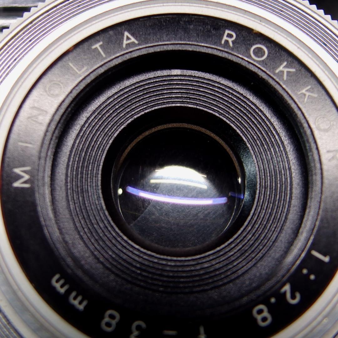 美品】ミノルチナP ロッコール38mmF2.8mm動作品【試写OK